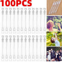 100Pcs Star Love Heart Wand Tube Bubble Soap ขวดงานแต่งงานของขวัญเกสต์วันเกิดงานแต่งงานตกแต่ง Baby Shower Kids Toys