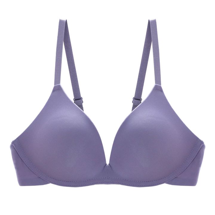 a-so-cute-women-39-s-brasteel-ringtracelight-and-thin-solid-color-simple-design-bra