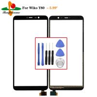 【Booming】 for wiko y80 touch panel touch screen digitizer sensor replacement for wiko y80 lcd front glass lens