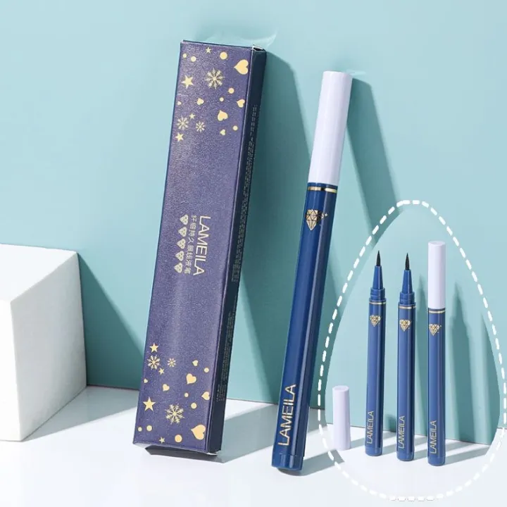 LAMEILA อายไลเนอร์สีดำ สำหรับแต่งหน้า ติดทนทาน คุณภาพดี | Lazada.co.th