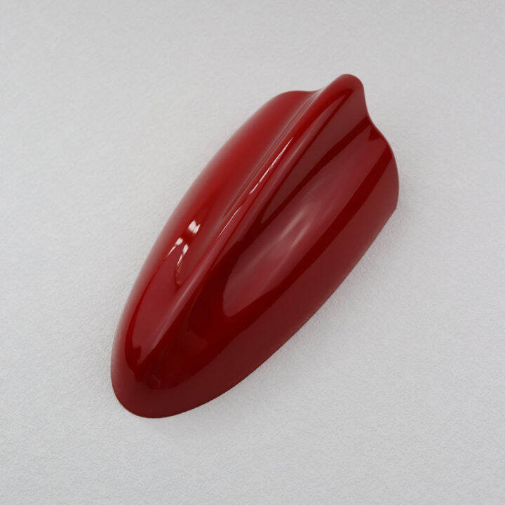 Light Red Shark Fin Antenna Universal Car Exterior Roof Antenna Topper