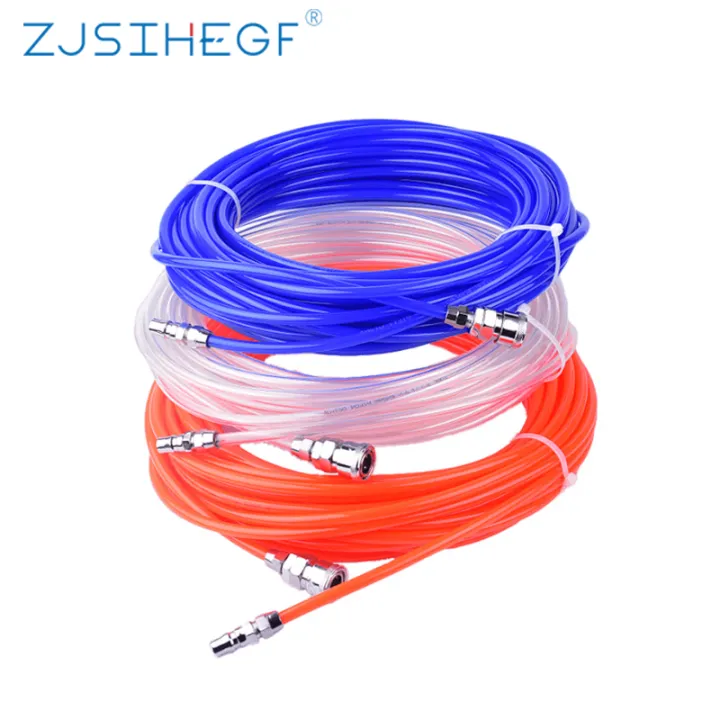 10M 15M 20M Pneumatic High Pressure Flexible Air Hose With Connector