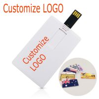 Credit Card Master Visa Cards HSBC American Express USB Flash Drive Pen 64GB 32GB Usb Pendrive Memory Sticks 128GB Real Capacity