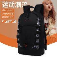 แฟ การเดินทางในชีวิตประจำวัน การแต่งกาย การจับคู่ Sports Tide Brand Backpack Men Large Capacity Korean Campus Fitness Simple All-match School Bag Female