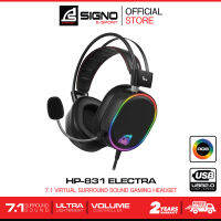 SIGNO E-Sport 7.1 Surround Sound Gaming Headphone รุ่น ELECTRA HP-831 (หูฟัง เกมส์มิ่ง)