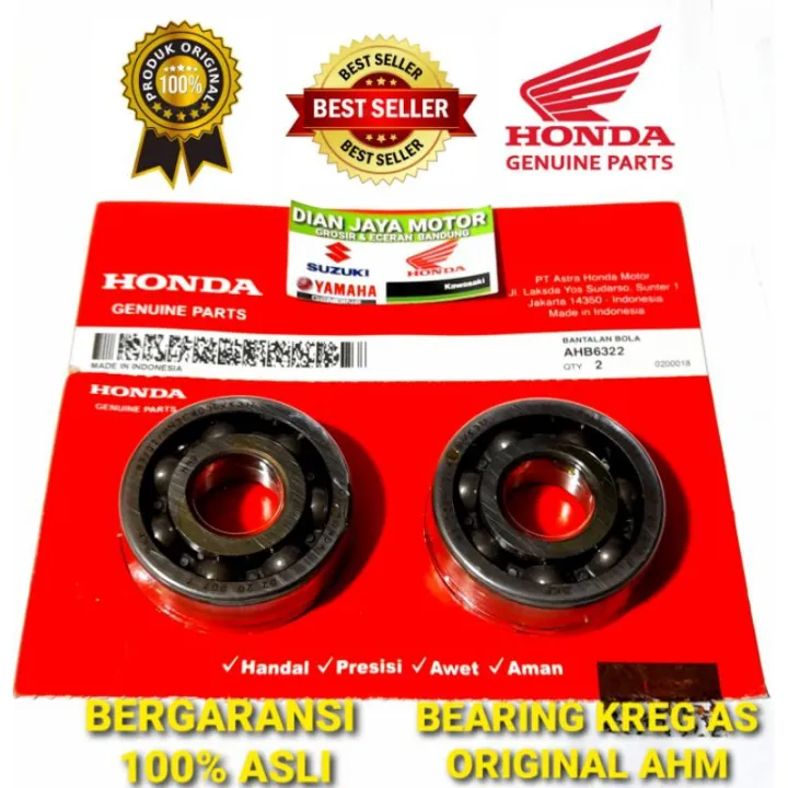 BEARING BERING LAHER KREG AS KARISMA SUPRAX125 BLADE NEW FI 63/22 ORI