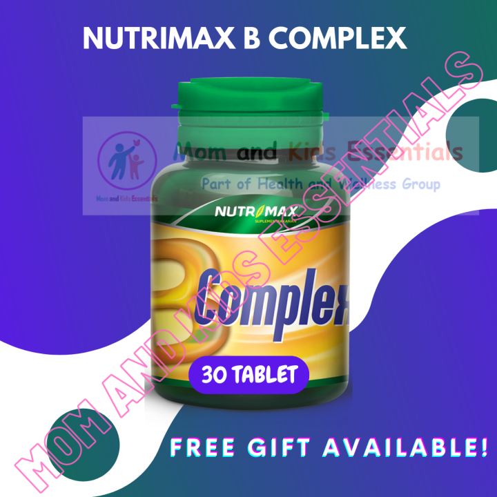 NUTRIMAX B COMPLEX 30 TABLET | Lazada Indonesia