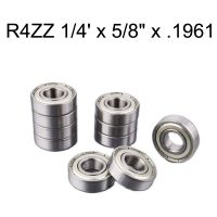 10ชิ้นเพลาเรเดียล R4zz 1/439; Id X 5/8Quot; Od X. 1961 W โล่โลหะนิ้ว R4z 250Quot; X. 625Quot; X 0.196Quot; ลูกปืน