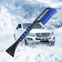 [COD] Car with handle long snow brush winter shovel ice multi-functional deicing car