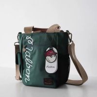 ⊙✓ South Koreas hot selling malbon canvas bag handbag golf clutch handbag ball bag Messenger bag for men and women