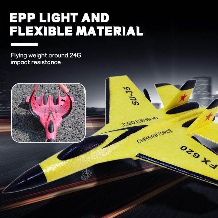 【READY STOCK】RC Airplane Toy Remote Control Airplane 2.4G Wireless With