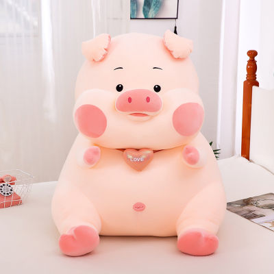 Soft Fat Pig Plush Hugging Pillow Cute Piggy Stuffed Animal Doll Toy Gifts for Bedding, Kids Birthday, Valentine, Christma Gift