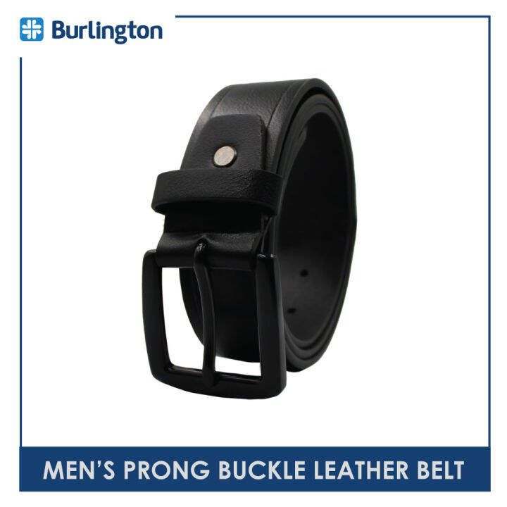 Burlington Men's Prong Buckle Genuine Leather Belt 1 Piece JMLP2404 Lazada PH