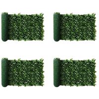 800X Fence Wall Decoration Artificial Green Leaves Can Stretch Privacy Fence Screen Plant Leaves, Suitable for Home