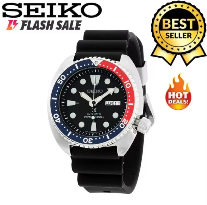 Seiko 5 SKX007 Sport and Diver Watch Resin Band Automatic Hand Movement  with DATE & DAY | Lazada PH