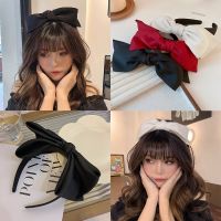 【cw】 New Oversize Bow Hair Hoop Color Headband Wedding Fashion Accessories