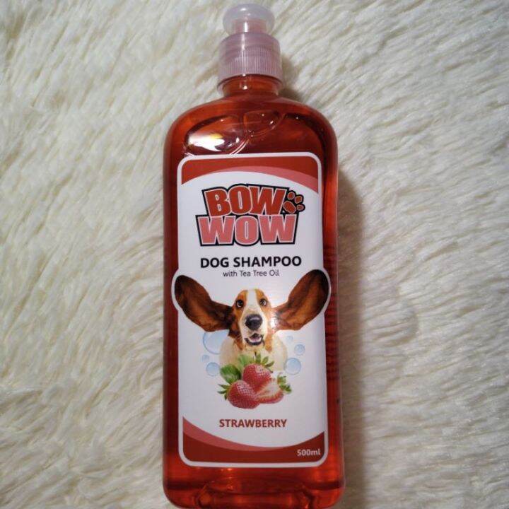 ღBOW WOW Dog Shampoo with Tea Tree Oil 500ml☬ Lazada PH