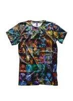 T-Shirt Dota With A Full Print หมายเลข6, 34,Height 122-128 Cm