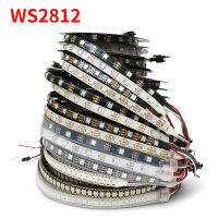 WS2812B WS2811 LED Light Strip 5050ลูกปัดแสงนีออนสมาร์ทพิกเซลแอดเดรส Dual-สัญญาณ RGB เทปสีเต็มรูปแบบ