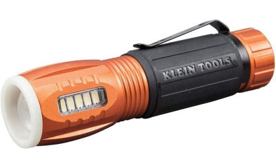‎Klein Tools Klein Tools 56028 LED Flashlight and Work Light, Durable, Waterproof, Compact, Hands-free Magnetic End, Runs to 12 Hrs, for Work and Outdoor