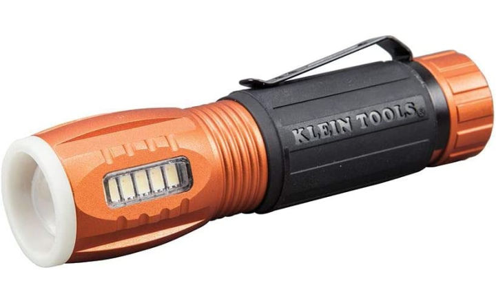 klein-tools-klein-tools-56028-led-flashlight-and-work-light-durable-waterproof-compact-hands-free-magnetic-end-runs-to-12-hrs-for-work-and-outdoor