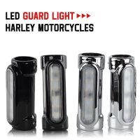 For Harley Road King Motorcycle LED Turn Signals Driving Light Highway Crash Bar Lamp for Touring Sportster Softail Chopper