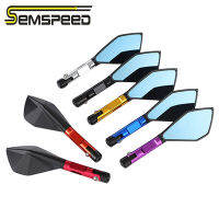 SEMSPEED CNCรถจักรยานยนต์ด้านหลังกระจกมองหลังด้านข้างกระจกสำหรับยามาฮ่าMT-01 MT-03 MT-07 MT-09 MT-10 MT-15 YZF R1 R25 R3 R6 R15