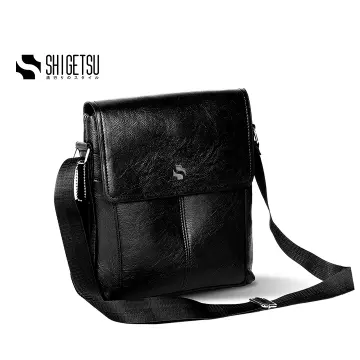 Leather sling bag lazada hot sale