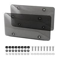 [YOMI Automotive Products] กรอบป้ายทะเบียน2ชิ้น ABS ที่ยึดป้ายทะเบียนสำหรับ US Car License Plate Holder For US Car Weather Proof