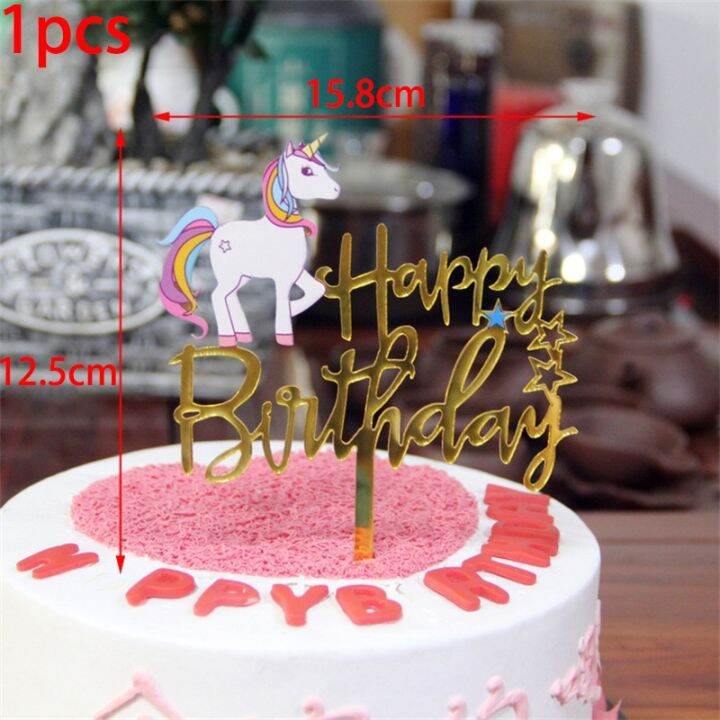 1pcs-acrylic-unicorn-cake-topper-cute-flamingo-happy-birthday-cake-topper-for-kids-birthday-unicorn-party-cake-decorations