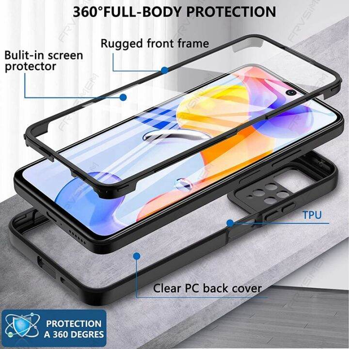 360-full-protection-case-for-xiaomi-redmi-note-11-11s-10-10s-pro-plus-5g-4g-9-9s-9t-9a-9c-12-nfc-10c-global-version-soft-cover