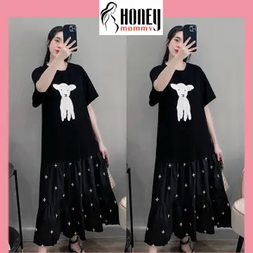 Đầm Bầu Đẹp Bell Dress | Thiết Kế Cổ Vuông Hot Trend, Tôn Dáng – L'AMME