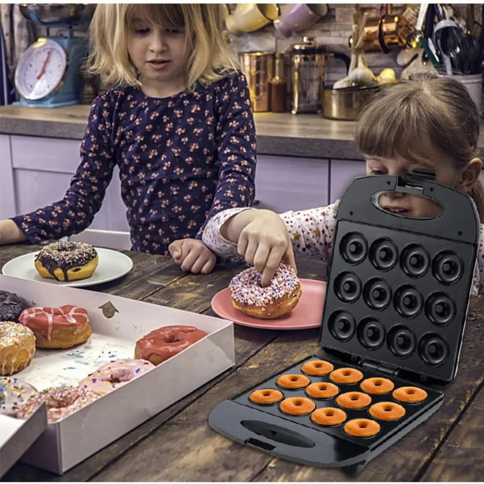 7-Hole Donut Maker, Non-Stick Coating, Multi-Functional Home Breakfast  Machine