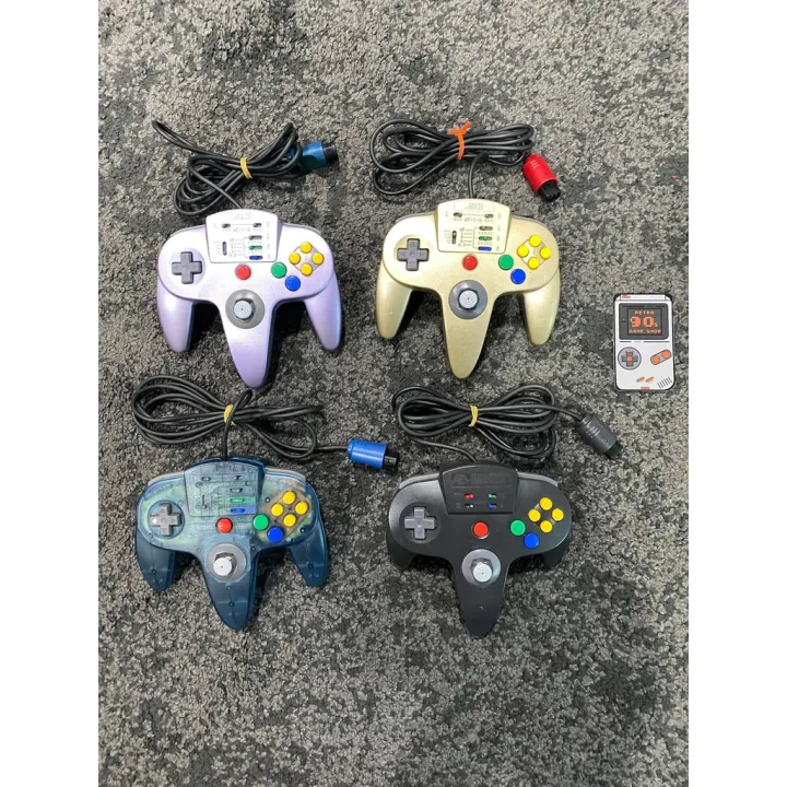 [พร้อมส่ง] Nintendo N64 Controller AscII Turbo Control / Hudsun ...