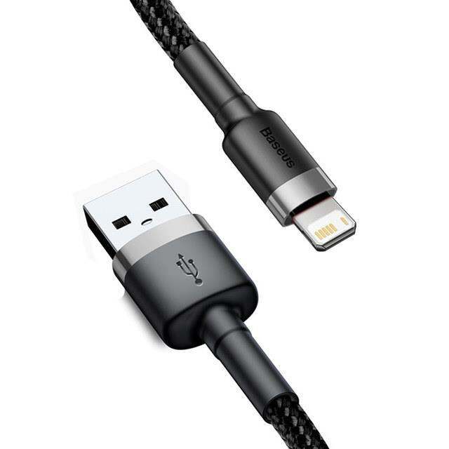 baseus-สายสำหรับ-iphone-usb-อุปกรณ์ชาร์จเร็ว2-4a-se-11-pro-max-xs-x-7-8-plus