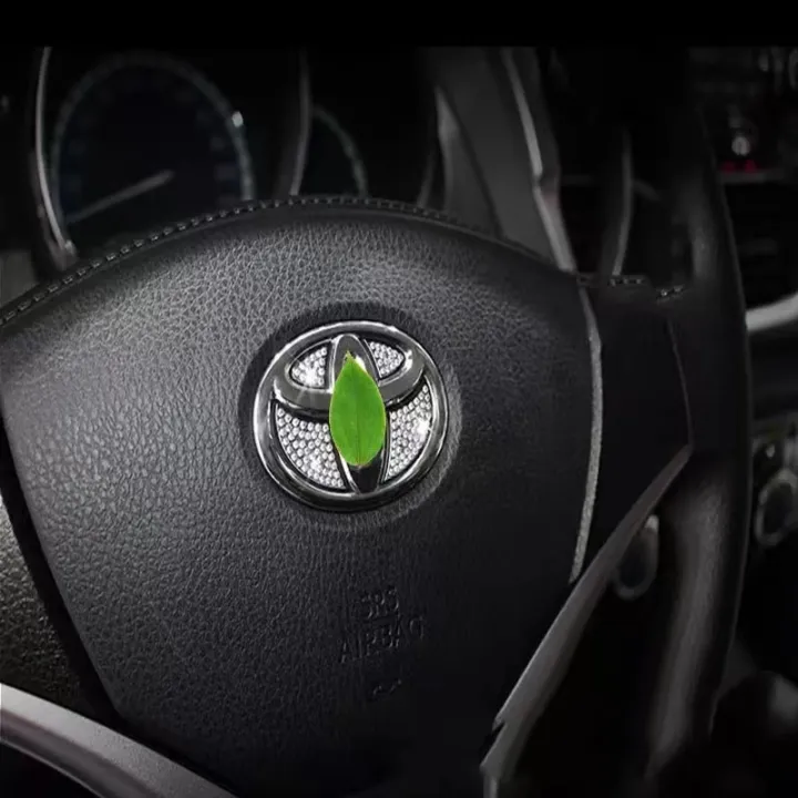 Car Steering Wheel Decoration Interior Accessories Diamond Sticker
