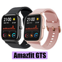 Watchband for Xiaomi Huami amazfit GTSAmazfit Bip UGTR 42mm strap Metal buckle Silicone belt Sport Smart watch bracelet strap