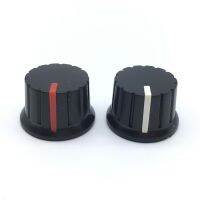 5pcs Black Plastic Switch Caps 24x15mm Potentiometer knobs Encoder Switch Plum Shaft D Axis Shaft