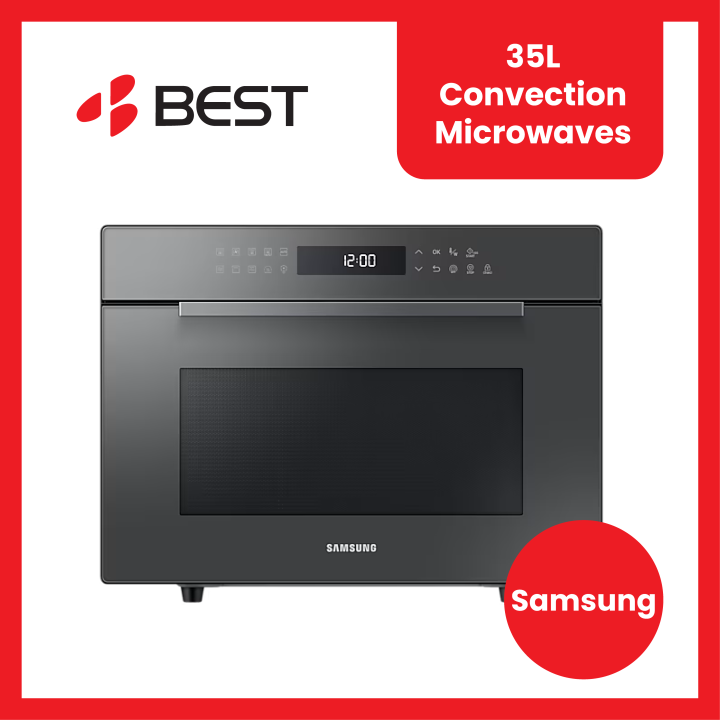 SAMSUNG Convection Microwave Oven with Hot Blast (35L) MC35R8088LC Lazada