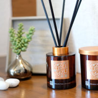 Akaliko Amber Fest Reed Diffuser 200 ml. อะกาลิโก ก้านไม้หอมปรับอากาศ ก้านไม้หอมกระจายกลิ่น น้ำหอม อโรม่า