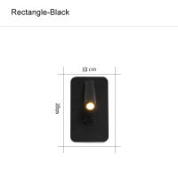 3W 7W wall light backlight 350 degree rotation adjustable wall lamp ho bedroom bedside study reading sconce lamp With switch