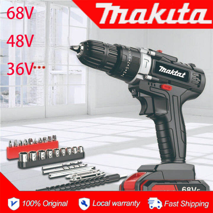 Japan Portable electric drill Black percussion drill handheld cordless