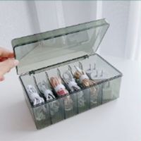 Plastic Cord Storage Box with Lid, Cable Organizers Case for Home Office Supplies, Electronics Accessories, USB