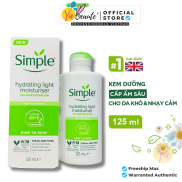 Kem Dưỡng Ẩm Simple Hydrating Light Moisturiser 125ml