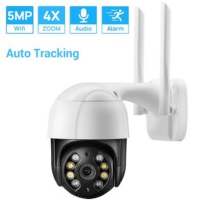 (Ready Stock) 5MP Tracking Security WIFI Outdoor 3MP 2MP PTZ 4X Human Detection