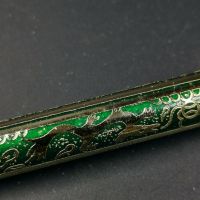 New Rare Old Stock, KSL Fountain Pen, Green Color, Dragon Pattern Stationery Office school supplies penna stilografica