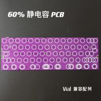 รูปแบบ GH60 Topre Pcb Capacitive Keyboard VIAL Remap HHKB RF Style