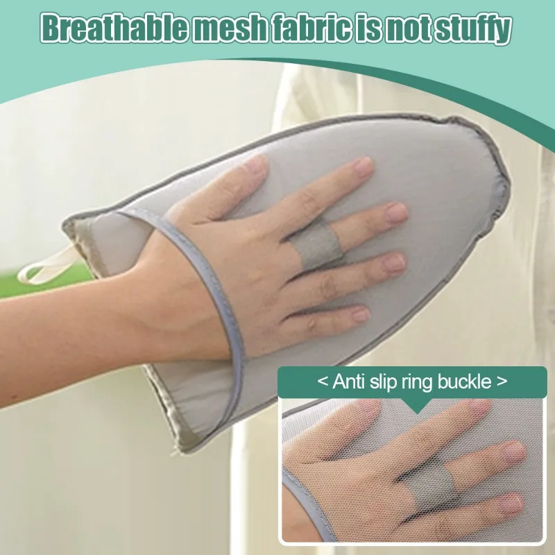 Hand-Held Mini Ironing Pad Sleeve Ironing Board Holder Resistant Glove for  Clothes Garment Steamer Portable Protective Mat