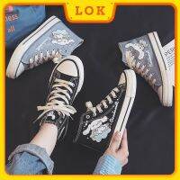 【LOK】Ready Sneakers Canvas Kaust Cartoon Top Outdoor Shoes Perempuan