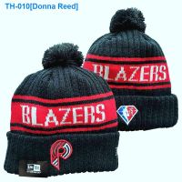 ☜ Donna Reed New Portland trail blazers knitting hat NBA hats and protection trend to keep warm in winter hat add cold pile cap